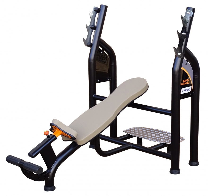 Banco Supino Inclinado. PROFITNESS® Equipamentos