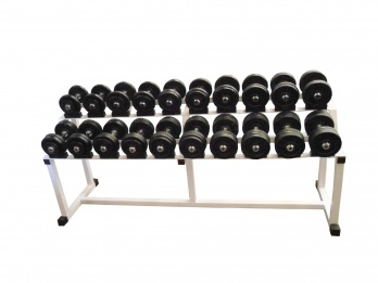 Suporte de Dumbells Alto (10 Pares) Suportes